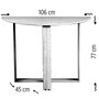 Hanah Home Mesa de estudio Walnut